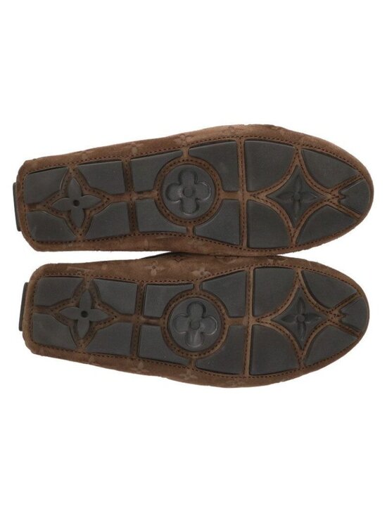 Louis Vuitton LV Driver Moccasins Monogram Loafers 8